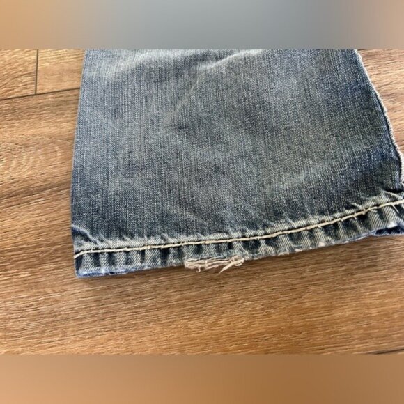 Rock Revival Justin Relaxed Straight Jeans Sz 33 - Picture 14 of 16